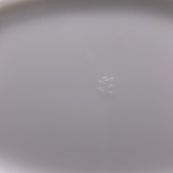 Vintage WESTMORELAND Milk Glass SAUCE BOAT GRAVY with Oval Under Plate - Picture 5 of 5